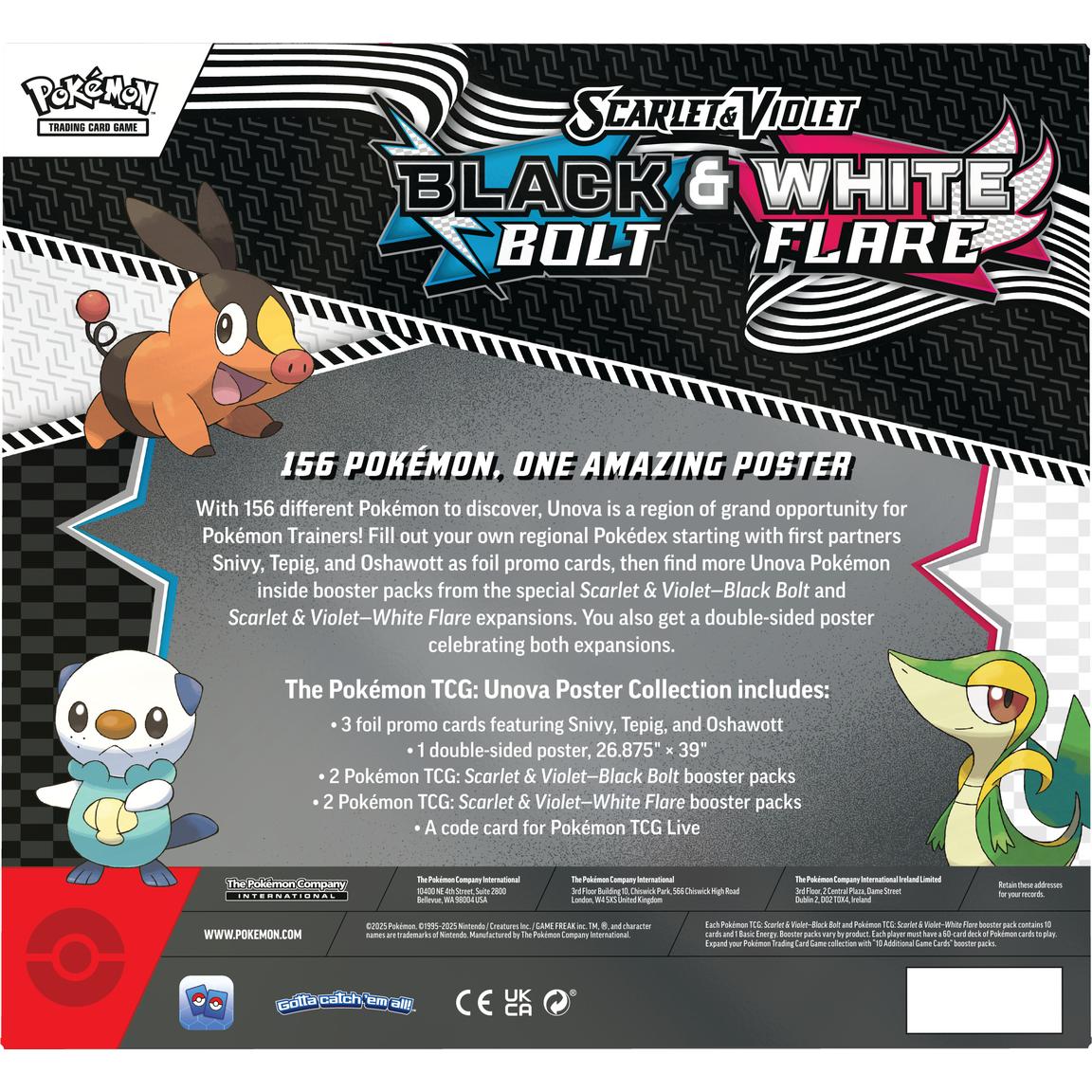 Black Bolt & White Flare Poster Collection