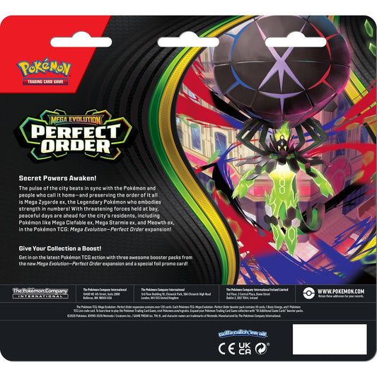 Perfect Order 3 pack Blister