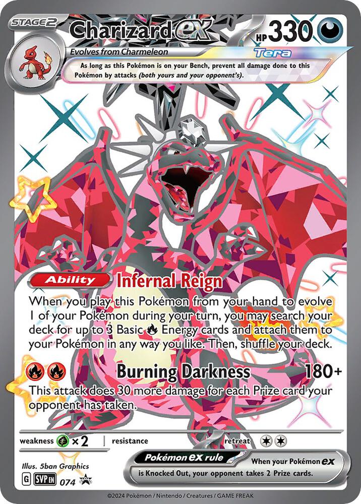 Charizard #215 Obsidian Flames