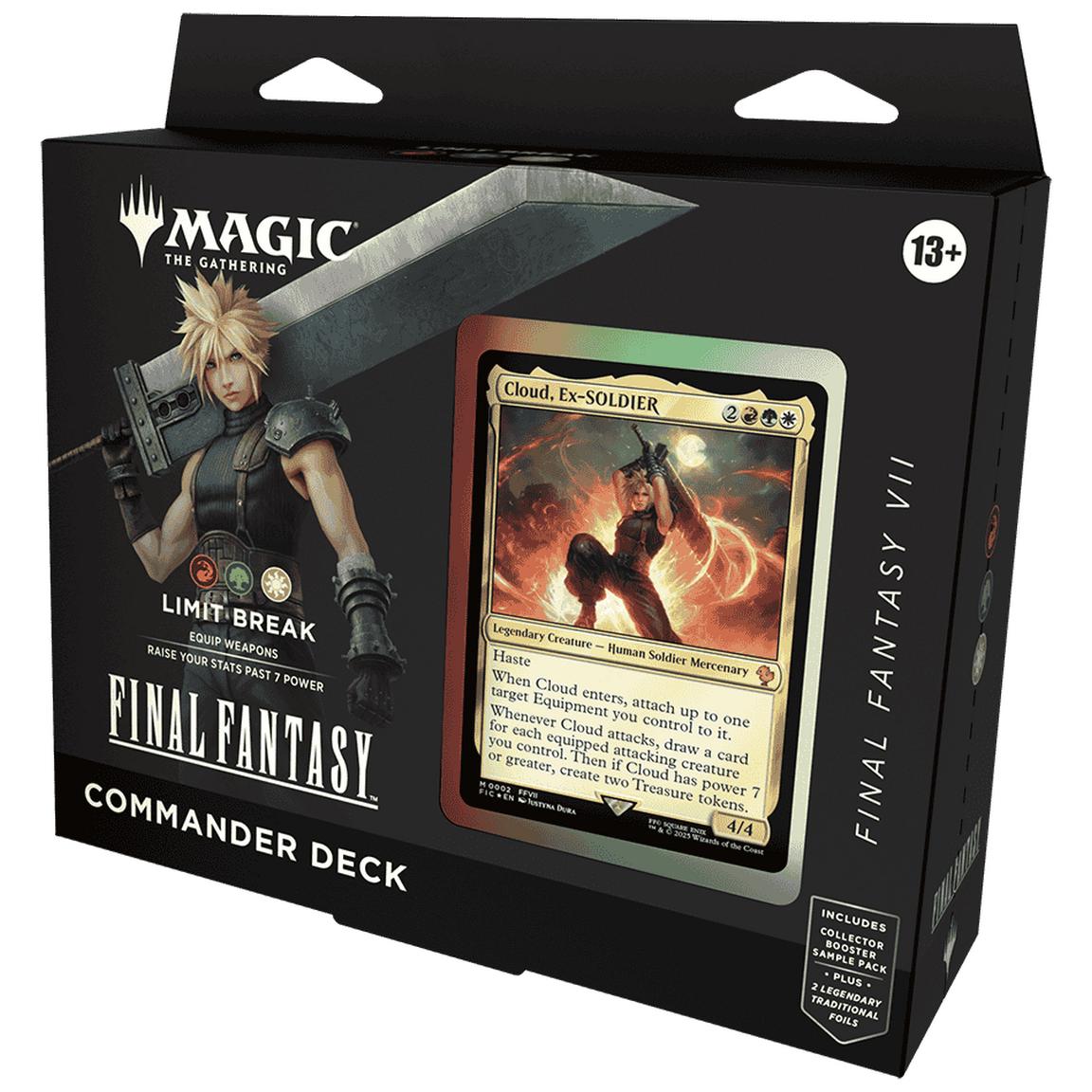 Magic the Gathering Final Fantasy Commander Deck