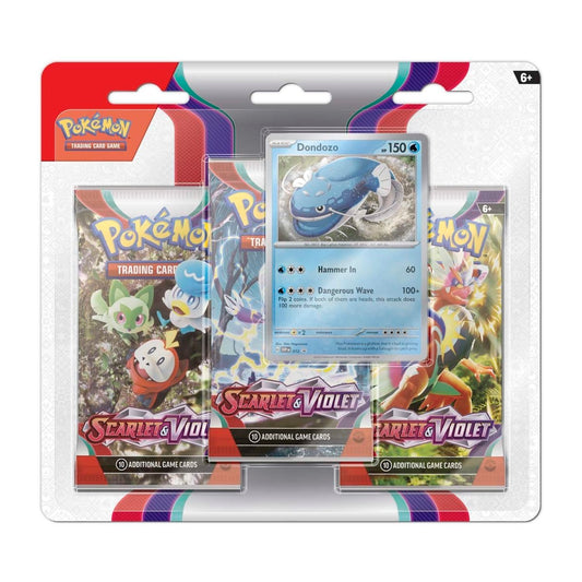 Scarlet & Violet Base 3-pack Blister