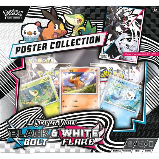 Black Bolt & White Flare Poster Collection