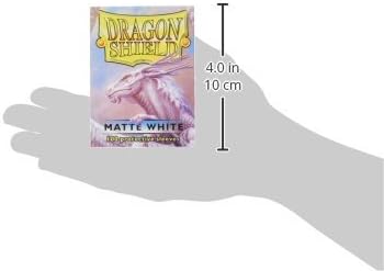 Dragon Shield Matte White Sleeves