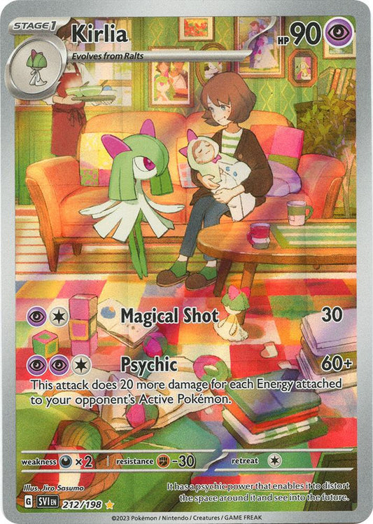 Kirlia #212 Scarlet & Violet Base