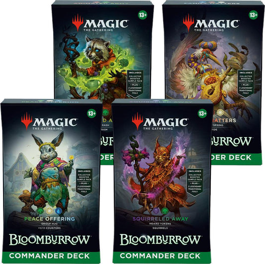 Magic the Gathering Bloomburrow Commander Deck