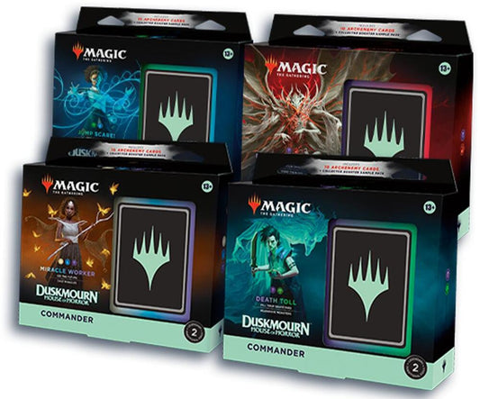 Magic the Gathering Duskmourn: House of Horror Commander Deck