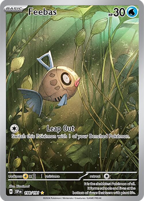 Feebas #198 Surging Sparks
