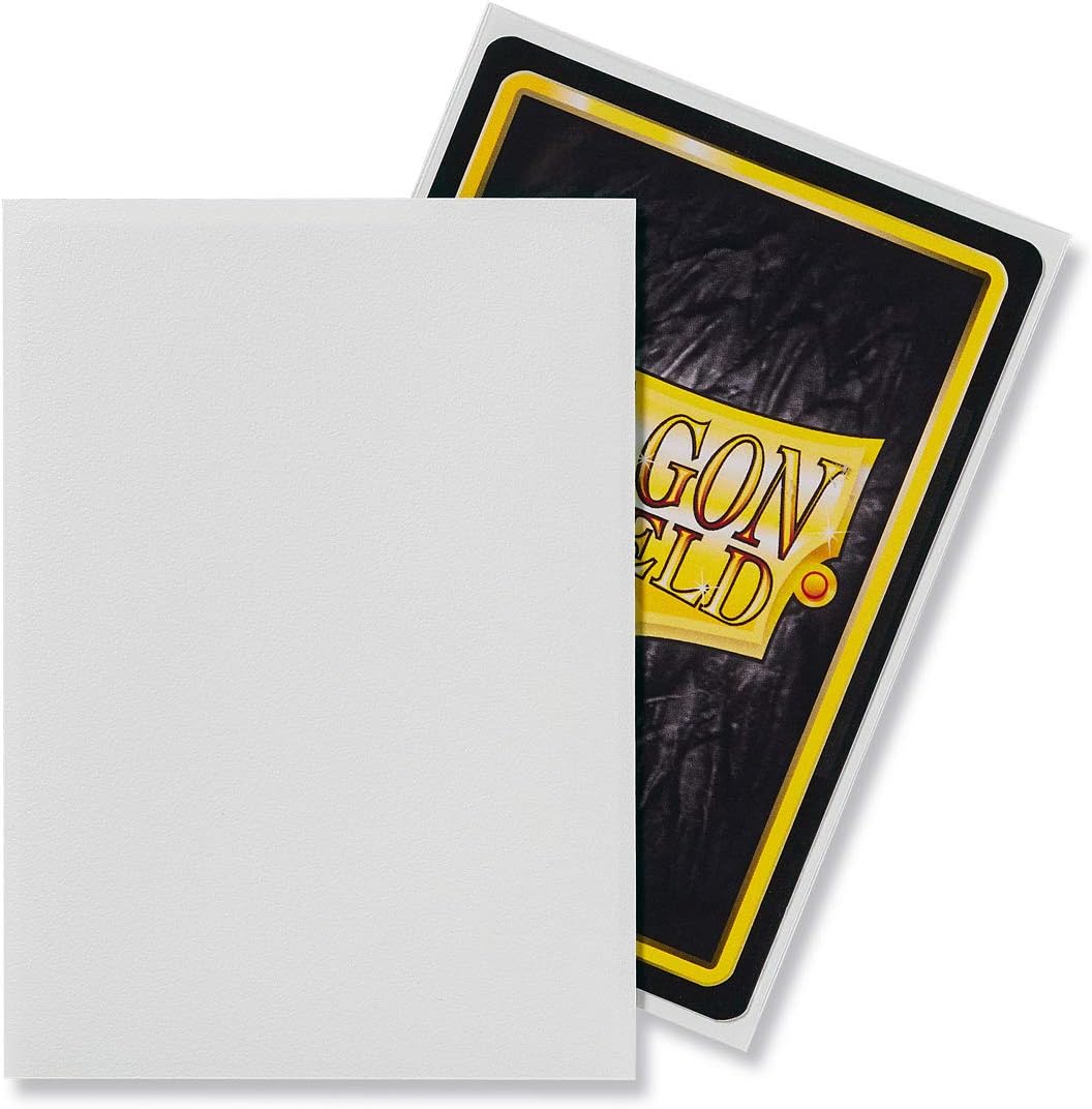 Dragon Shield Matte White Sleeves