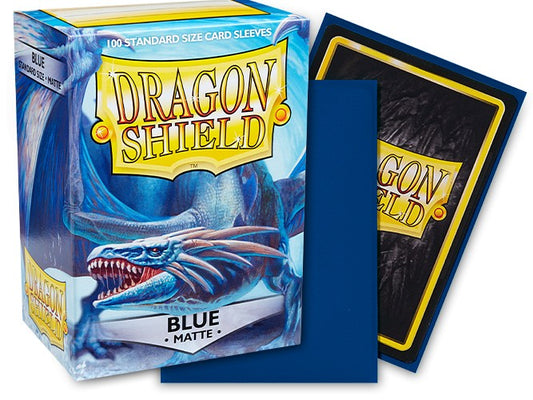 Dragon Shield Sleeves Matte Blue