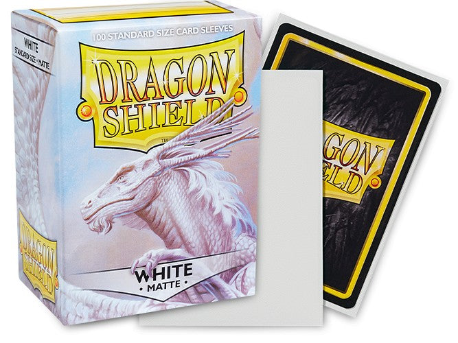 Dragon Shield Matte White Sleeves