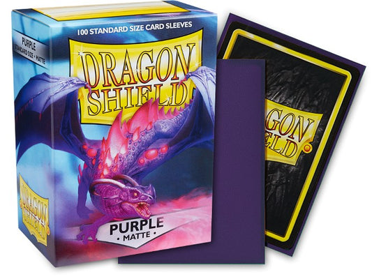 Dragon Shield Sleeves Matte Purple