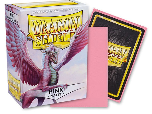 Dragon Shield Sleeves Matte Pink