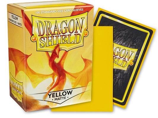 Dragon Shield Matte Yellow