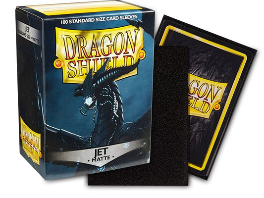 Dragon Shield Matte Jet Sleeves