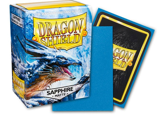Dragon Shield Sleeves Matte Sapphire