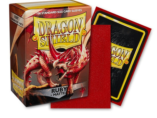 Dragon Shield Sleeves Matte Ruby