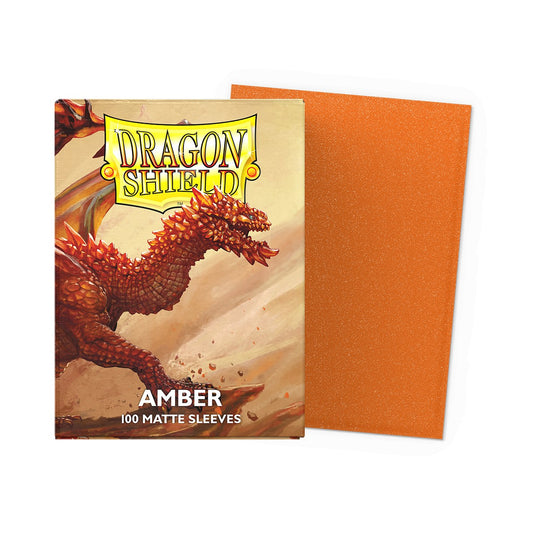 Dragon Shield Sleeves Matte Amber