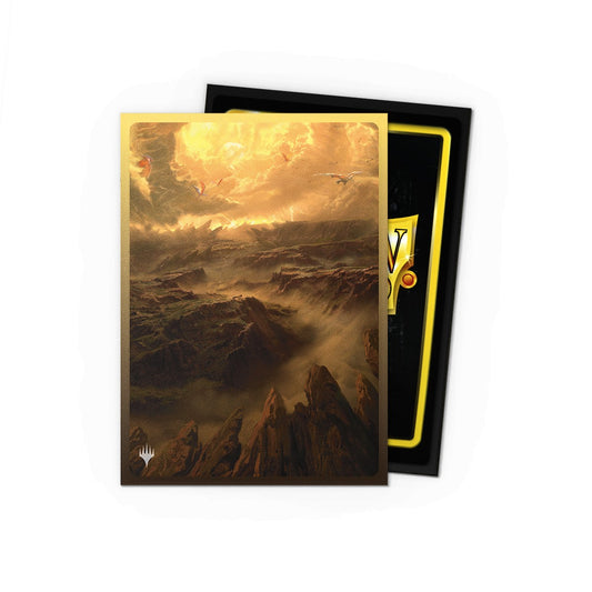 Dragon Shield Sleeves: Standard Matte Dual Art Magic the Gathering Landfall Series - Arid Mesa