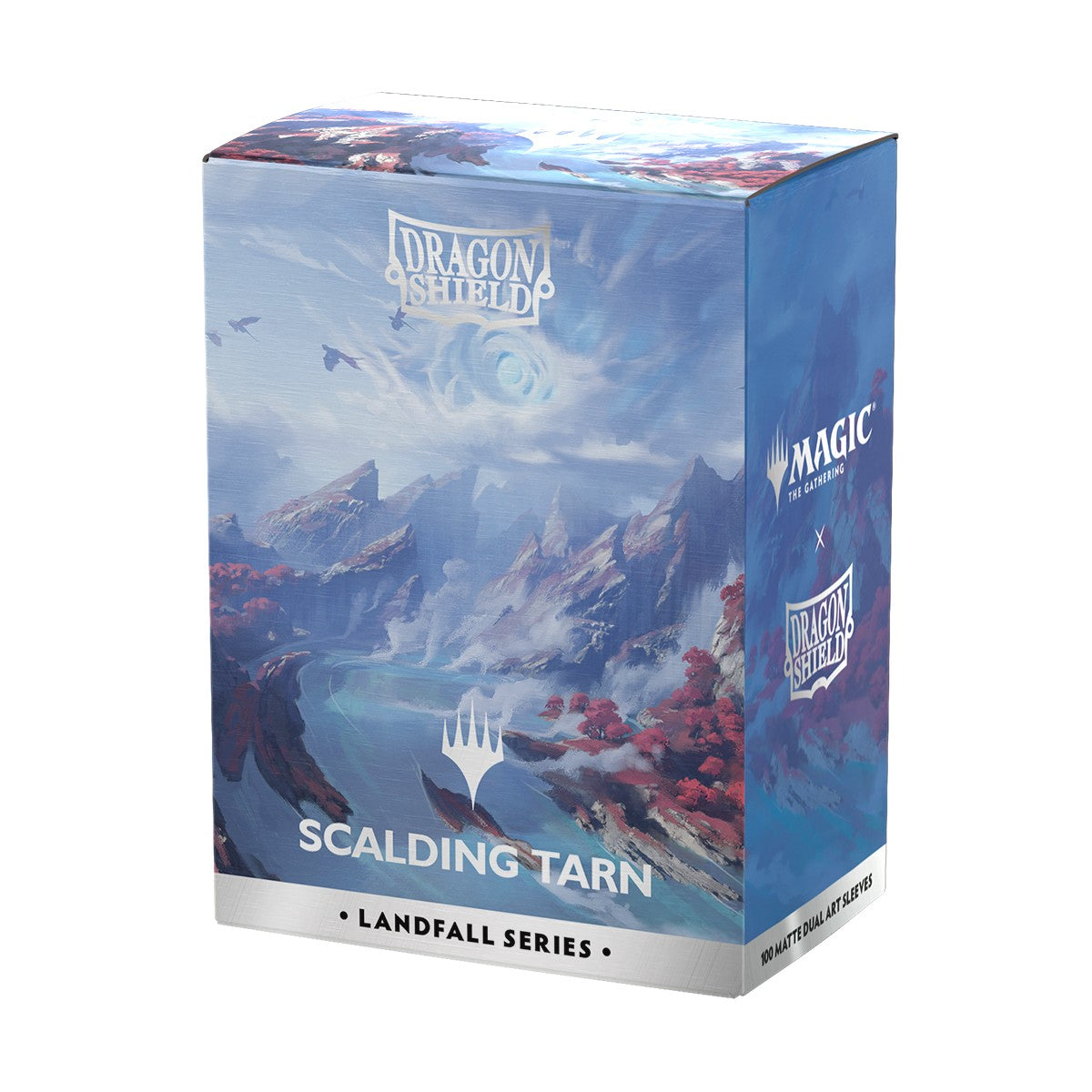 Dragon Shield Sleeves: Standard Matte Dual Art Magic the Gathering Landfall Series - Scalding Tarn