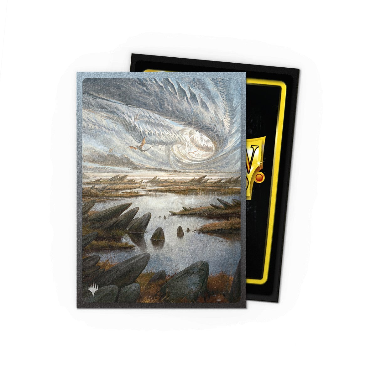 Dragon Shield Sleeves: Standard Matte Dual Art Magic the Gathering Landfall Series - Marsh Flats