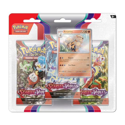 Scarlet & Violet Base 3-pack Blister