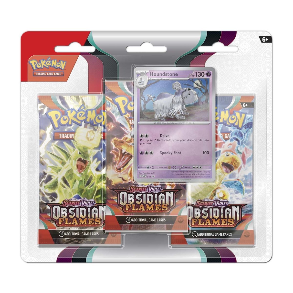 Obsidian Flames 3-pack Blister