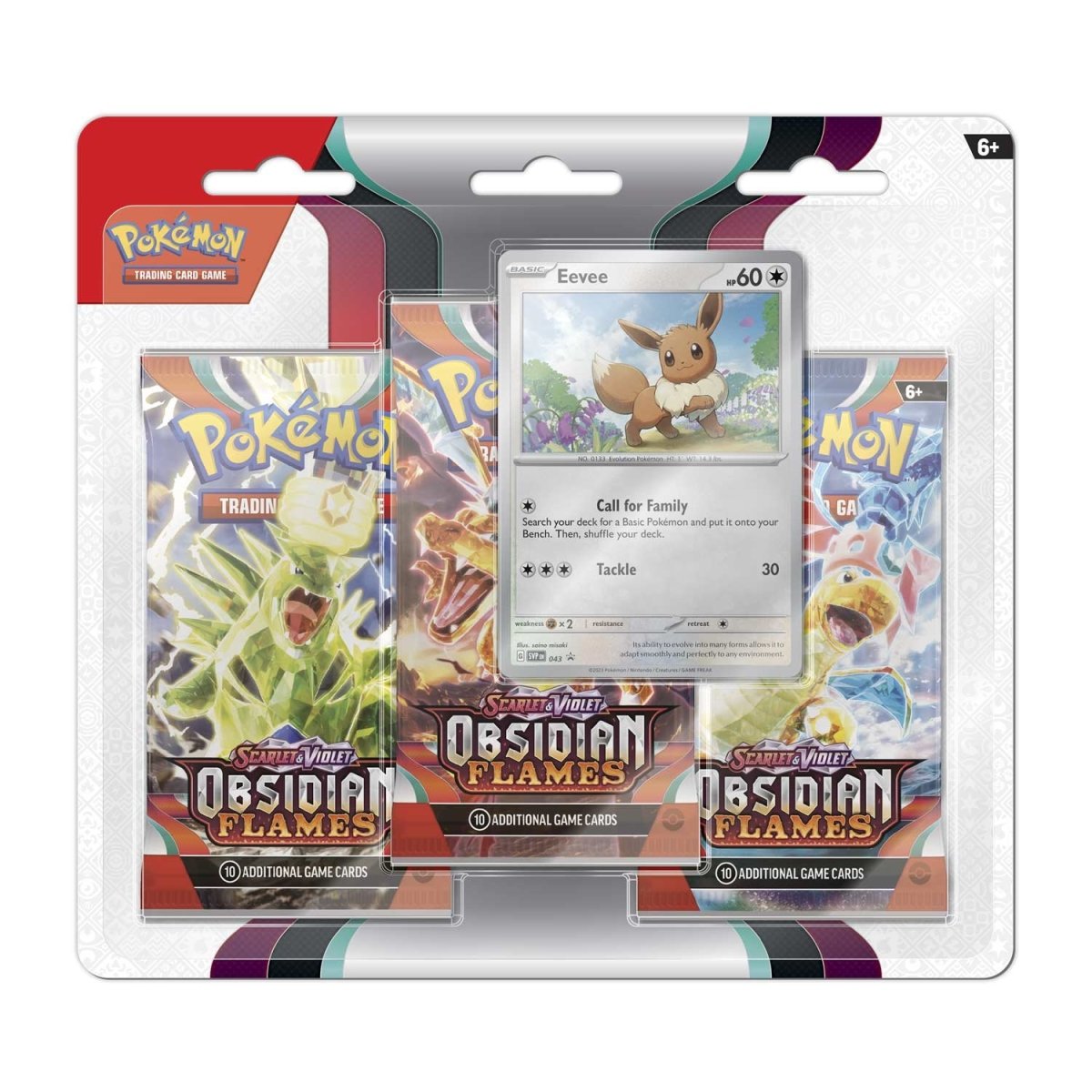 Obsidian Flames 3-pack Blister