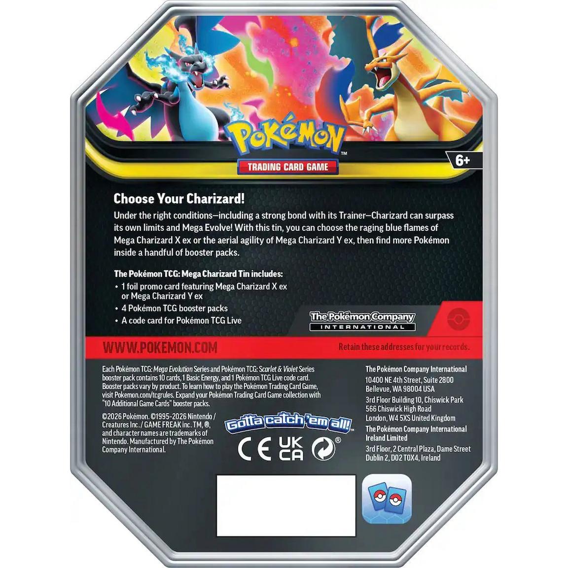 Mega Charizard Tin