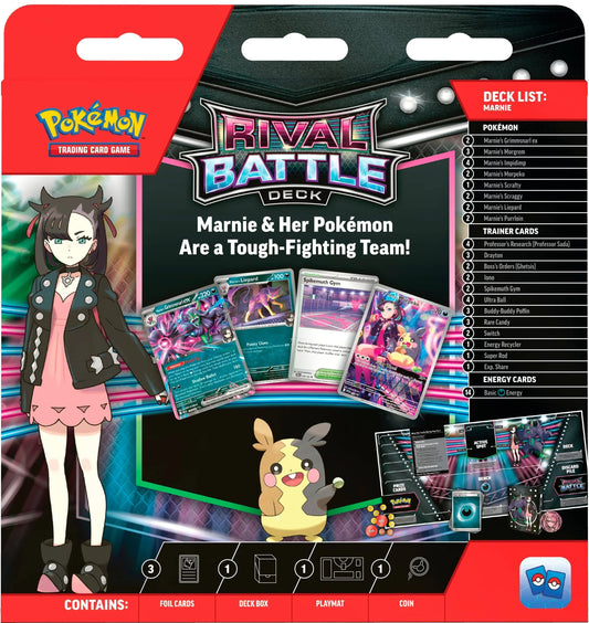 Rival Battle Decks (Marnie/Steven)